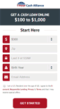 Mobile Screenshot of 1hourcashalliance.com